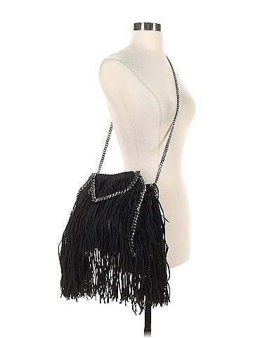 Stella McCartney Shaggy Deer Falabella Fringe Mini Satchel (view 2)
