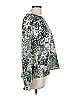 1.State 100% Polyester Silver Tan Long Sleeve Blouse Size L - photo 5