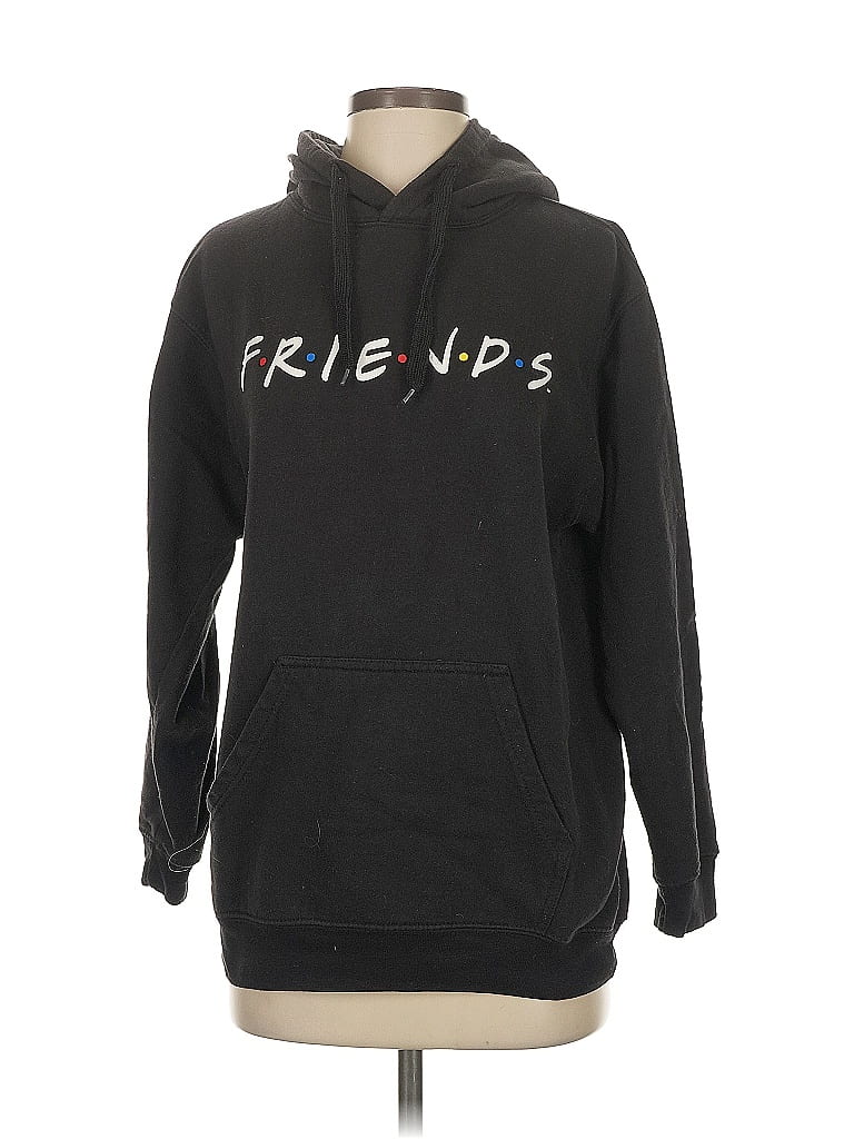 Click to view more detailed imagery on our partner's website Pre-owned Warner Bros Pullover Hoodie In Black