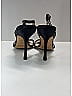 Jimmy Choo Black Satin Criss-Cross Slingback Sandals 105mm Size EU 40 1/2 - photo 5