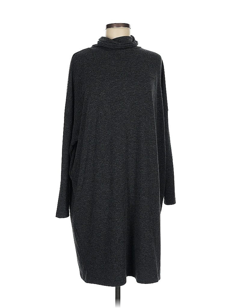 Pre-owned Mng Turtleneck Sweater In Gray