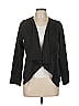 Alessandro Miele Solid Black Cardigan Size L - photo 1