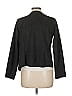 Alessandro Miele Solid Black Cardigan Size L - photo 2