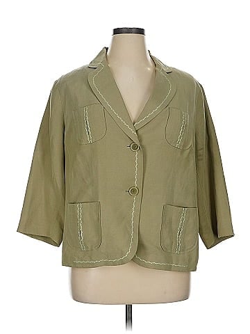 Sigrid Olsen Silk Blazer (view 1)