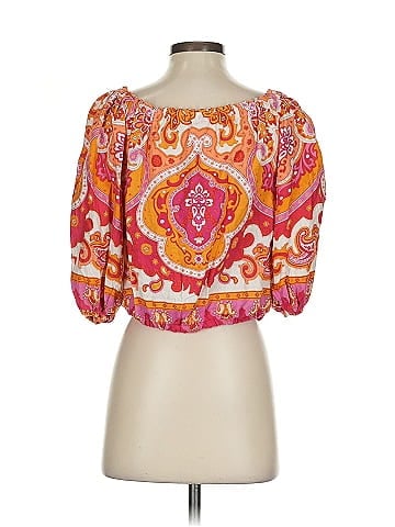 Haute Hippie 3/4 Sleeve Blouse (view 2)