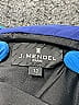 J. Mendel 100% Silk Color Block Blue Cocktail Dress Size 12 - photo 6