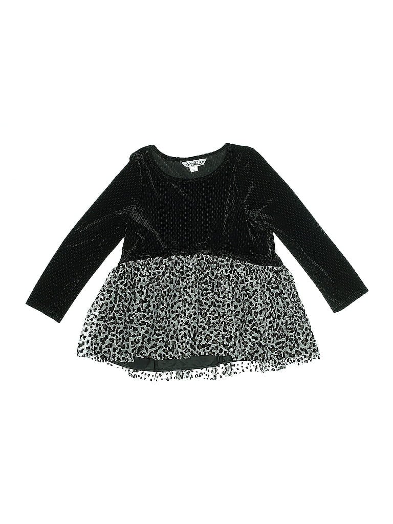Pre-owned Pippa & Julie Kids' Dress In Black