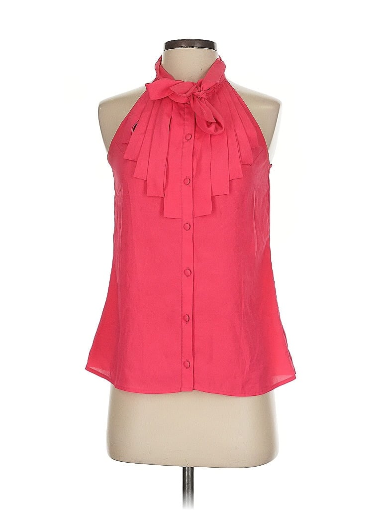 NAKED ZEBRA Pre-owned Sleeveless Blouse In Pink