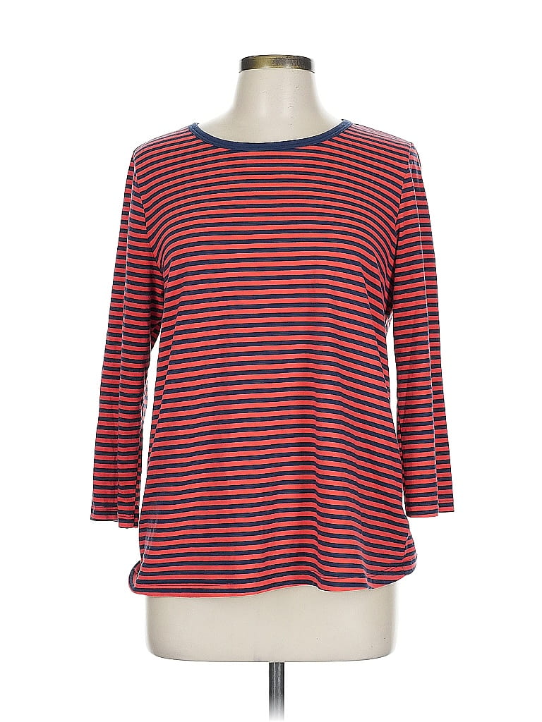 Pre-owned T.la 3/4 Sleeve T-shirt In Red