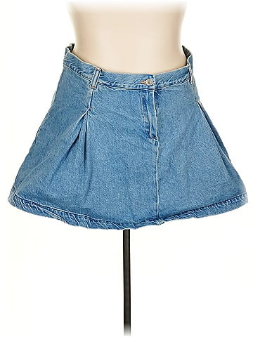 MNG Denim Skirt (view 1)