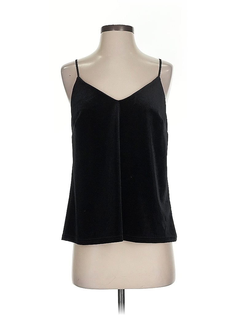 Pre-owned A New Day Tank Top Black Halter Neckline Tops
