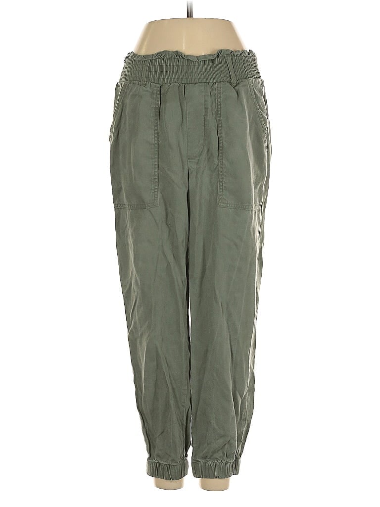 Pre-owned Abercrombie & Fitch Casual Pants In Green