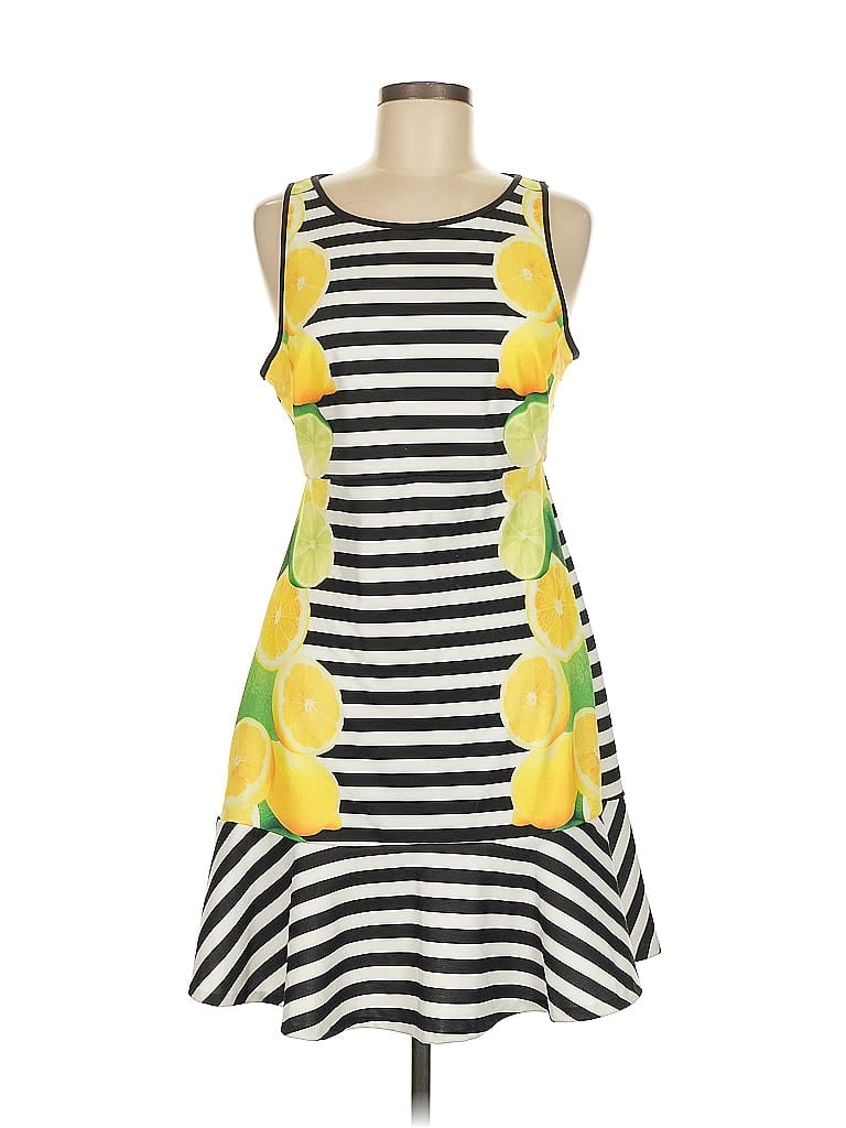 Pre-owned Elle Casual Dress In Yellow