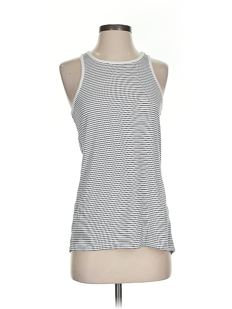 Pre-owned Banana Republic Tank Top Silver Halter Neckline Tops
