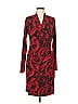 Norma Kamali Paisley Red Cocktail Dress Size M - photo 1