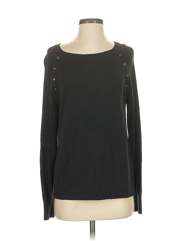 Pre-owned Banana Republic Factory Store Pullover Sweater In Black