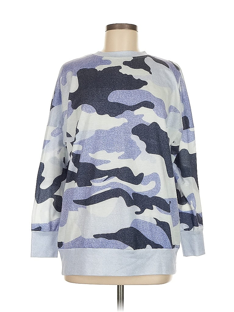 Pre-owned Unbranded Sweatshirt In Blue