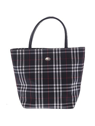 Burberry Small Check Tote (view 1)