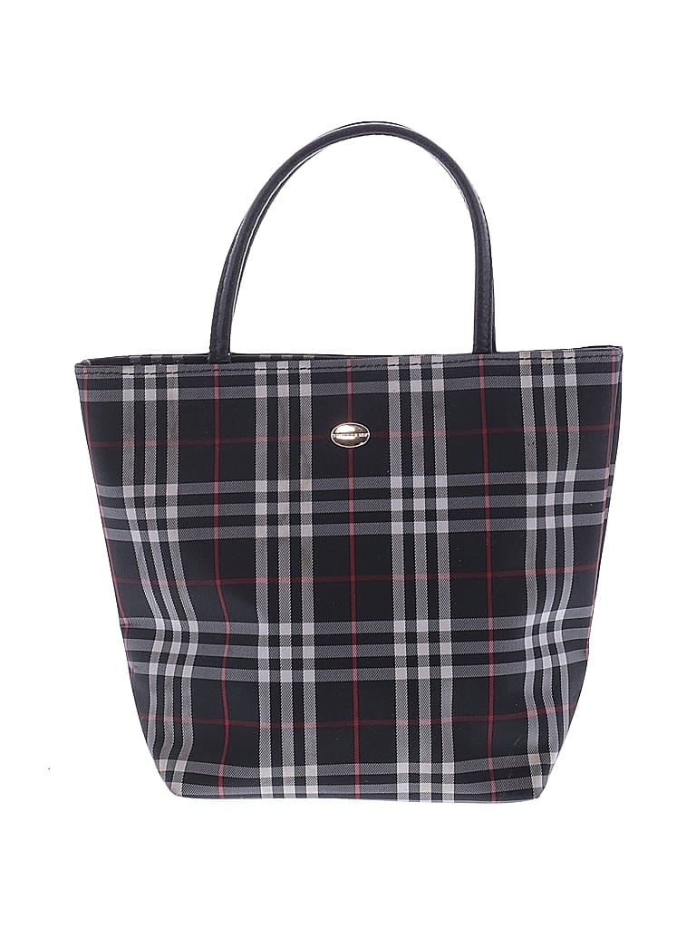 Burberry Plaid Black Small Check Tote One size - photo 1