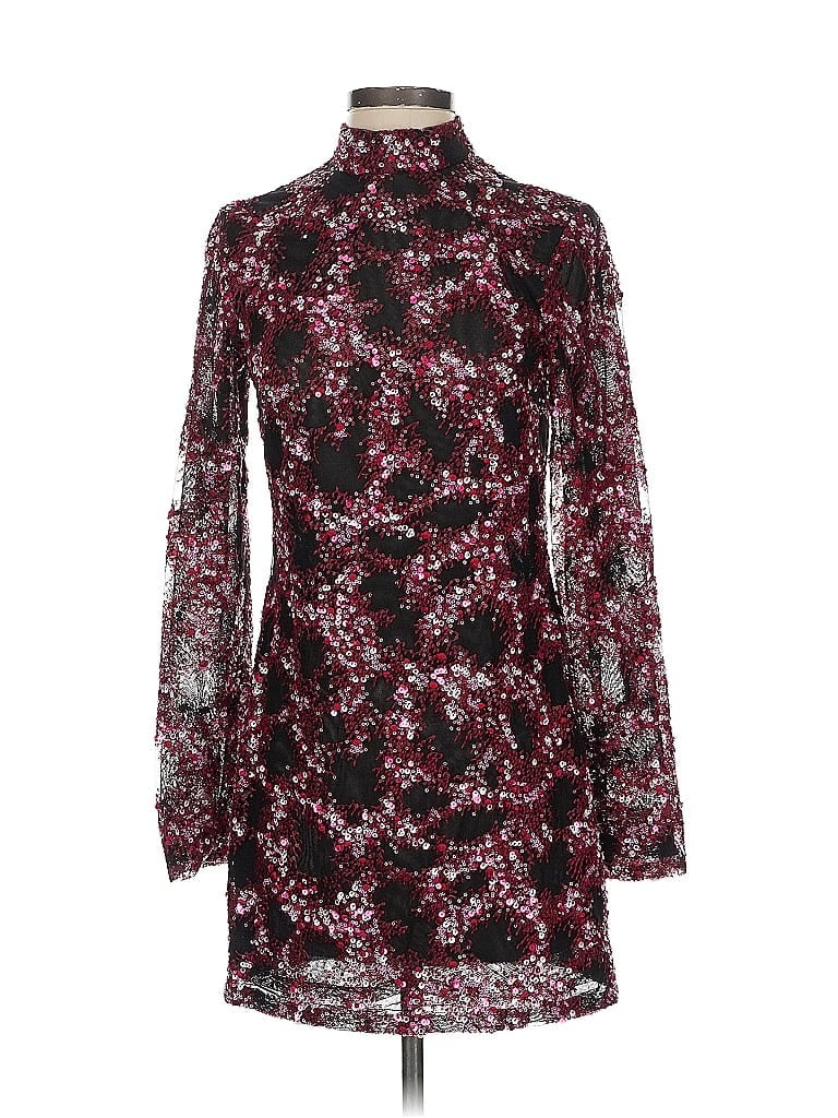 Bcbgmaxazria Cocktail Dress In Burgundy