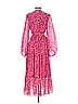 Tanya Taylor 100% Silk Paisley Pink Cocktail Dress Size 4 - photo 2