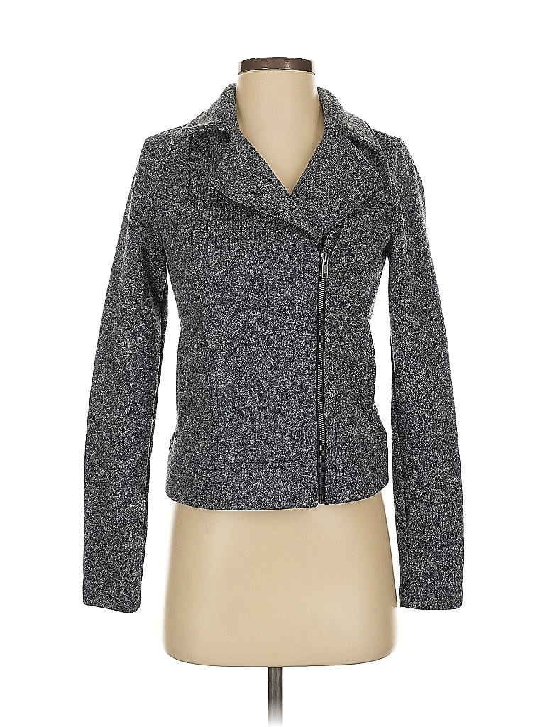 Pre-owned Banana Republic Factory Store Jacket In Gray