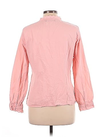 Allegra K Long Sleeve Blouse (view 2)