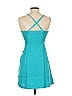 Free People 100% Cotton Teal Cocktail Dress Size 2 - photo 2