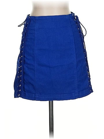 Carmar Denim Skirt (view 1)