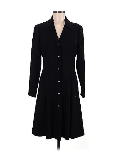 Linda Allard Ellen Tracy Wool Coat (view 1)