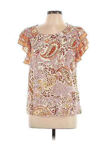 Cynthia Rowley Short Sleeve Blouse (view 1)