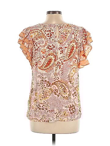 Cynthia Rowley Short Sleeve Blouse (view 2)