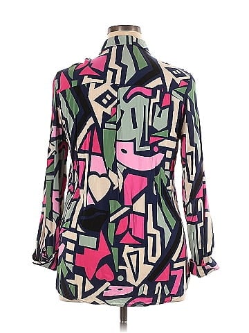 Big Dart 3/4 Sleeve Blouse (view 2)