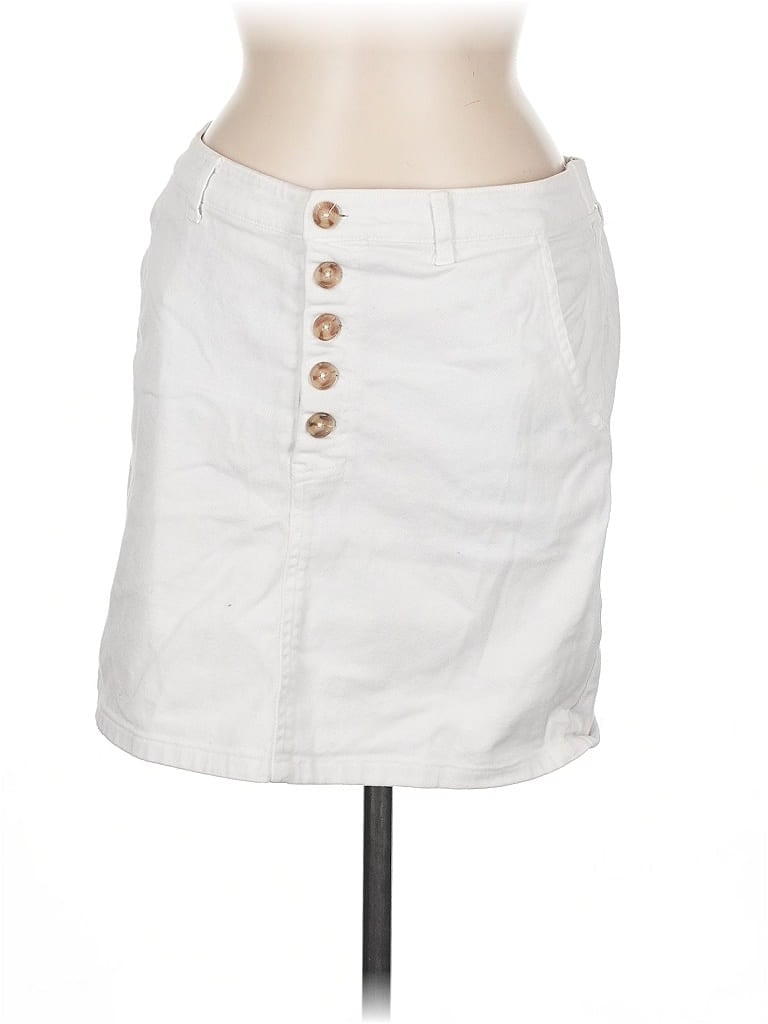 Pre-owned Wild Fable Casual Skirt In White