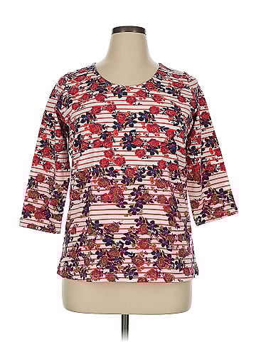 Jessica London 3/4 Sleeve Top (view 1)