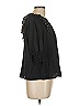 Tanya Taylor 100% Cotton Black 3/4 Sleeve Blouse Size 10 - photo 3