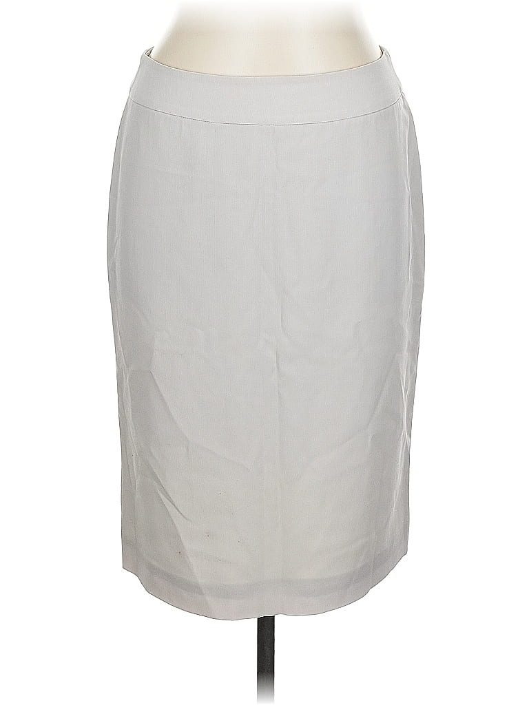 Pre-owned Armani Collezioni Casual Skirt In Gray