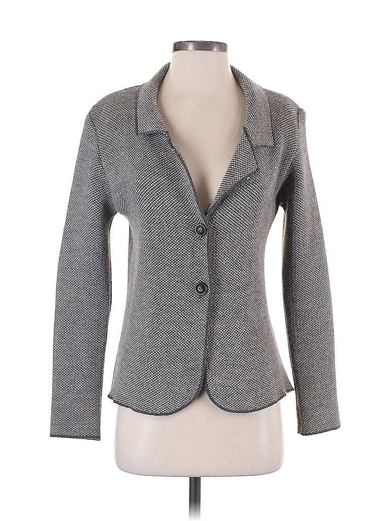 Italo Gray Tan Cardigan Size XS - photo 1