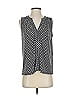 H&M Polka Dots Black Sleeveless Blouse Size S - photo 1