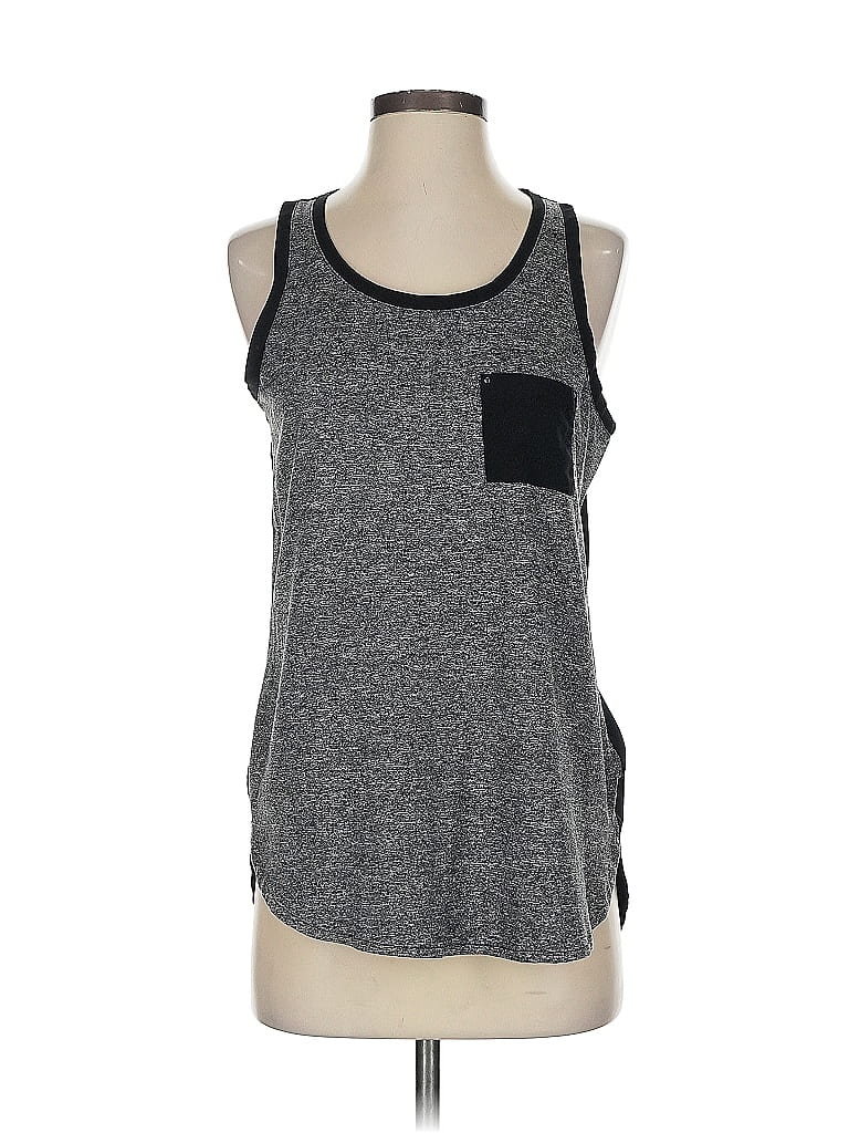 CALVIN KLEIN Pre-owned Sleeveless Top Gray Scoop Neck Tops