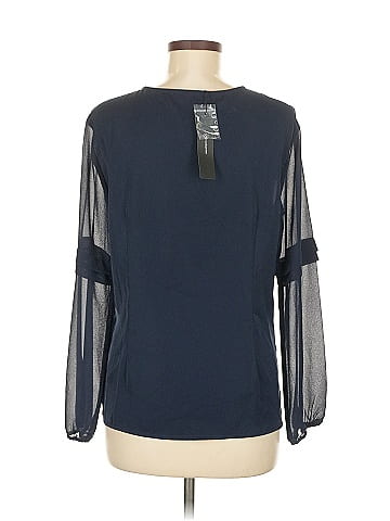 Allegra K Long Sleeve Blouse (view 2)