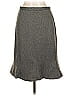 Judy's Group Inc 100% Polyester Chevron-herringbone Gray Black Casual Skirt Size 6 - photo 2