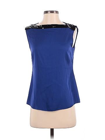 Elie Tahari Sleeveless Silk Top (view 1)