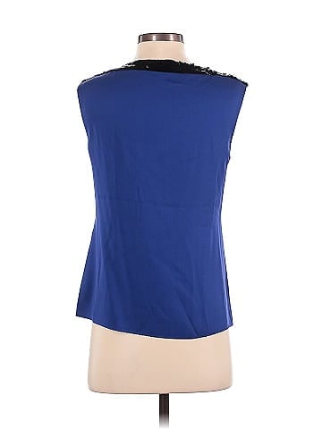 Elie Tahari Sleeveless Silk Top (view 2)