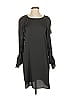 Zara 100% Polyester Gray Casual Dress Size S - photo 1
