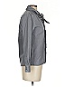 MiH 100% Cotton Gray Long Sleeve Blouse Size XS - photo 4