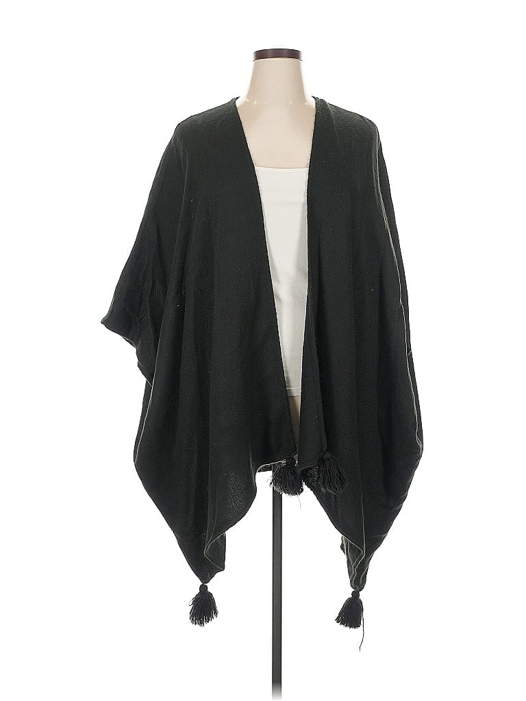 Pre-owned Cleobella Poncho In Black