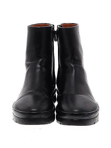 The Row Leather Billie Ankle Boots (view 2)