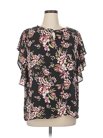 Counterparts Short Sleeve Blouse (view 1)