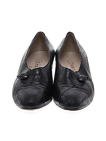 Chanel Leather Vintage Heels (view 2)